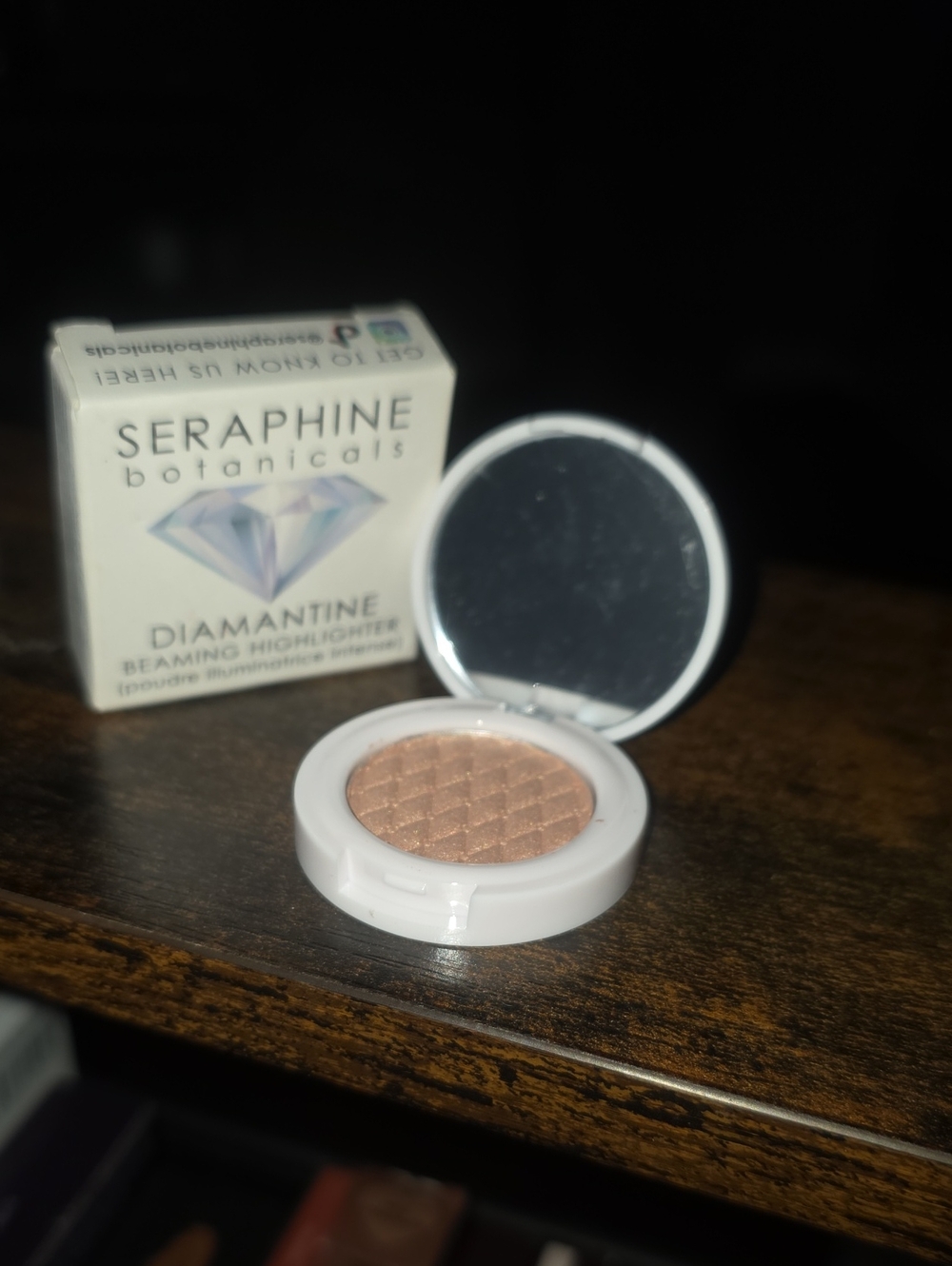 Seraphine Diamantine Beaming Highlighter - Rose Bronze Mini Size